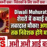 Diwali Muhurat पर इन 9 शेयरों में कमाई करने का जबरदस्त मौका! अगली दिवाली तक निवेशक होंगे मालामाल....
